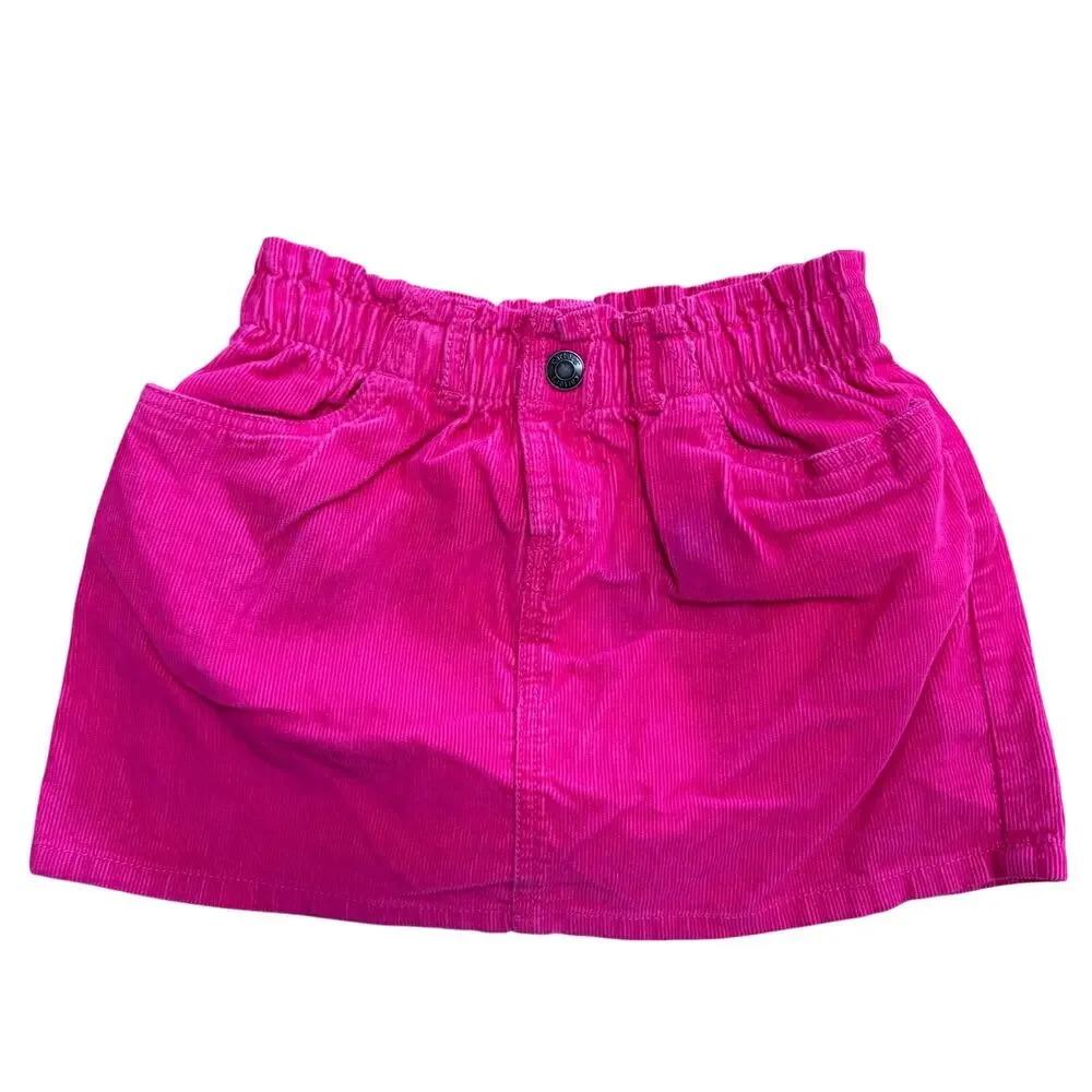 2 Items for $6 Girls Carters Hot Pink Cordaroy Skirt Size 6
